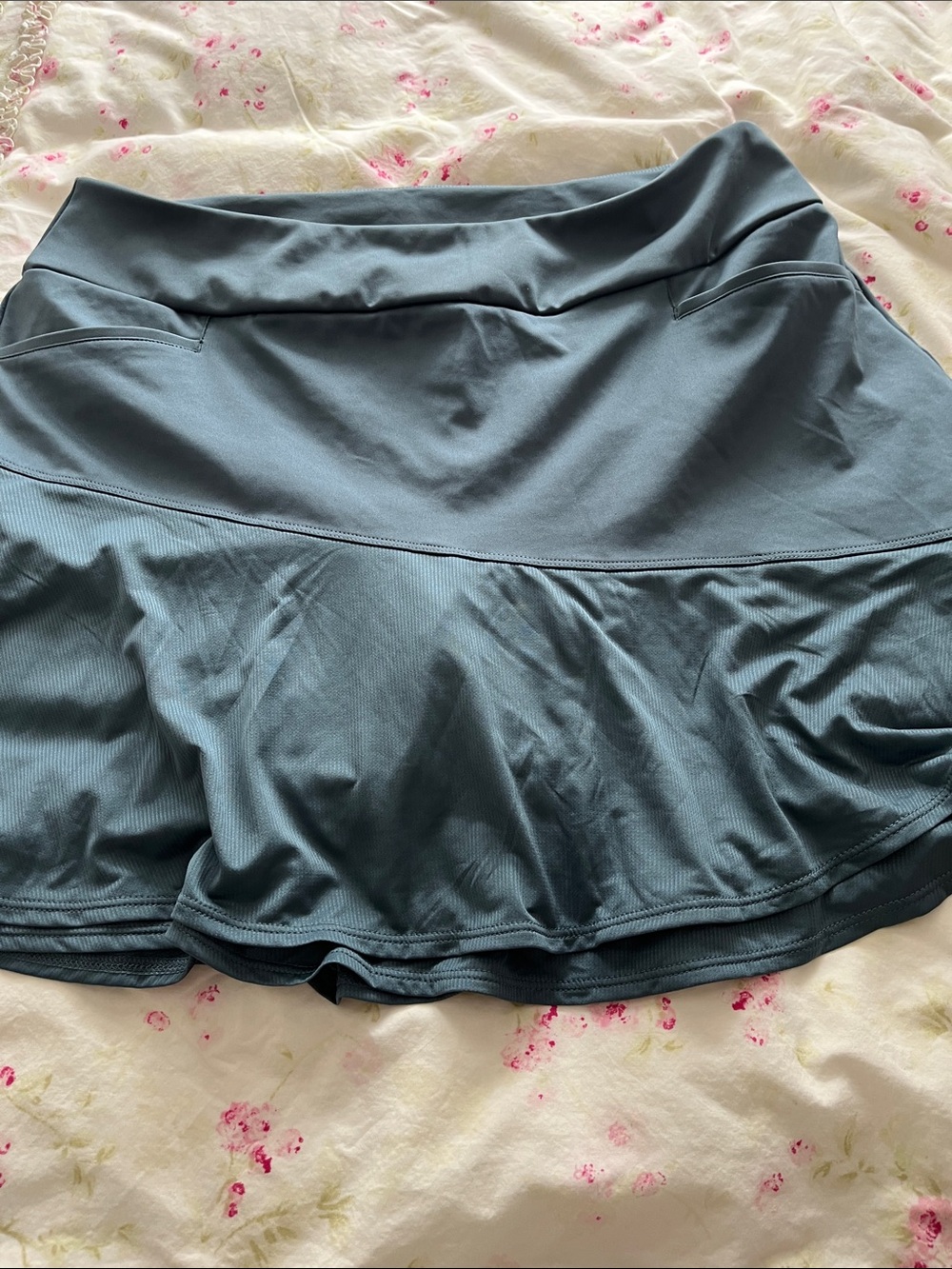 adidas Slate Blue Circle Skater Skort